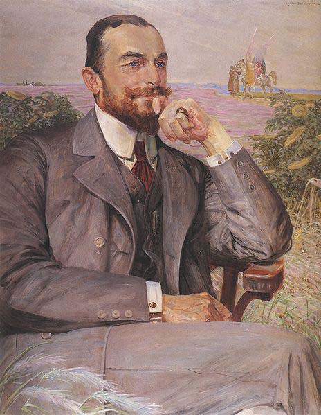 Jacek Malczewski Portret Ludwika Zelenskiego